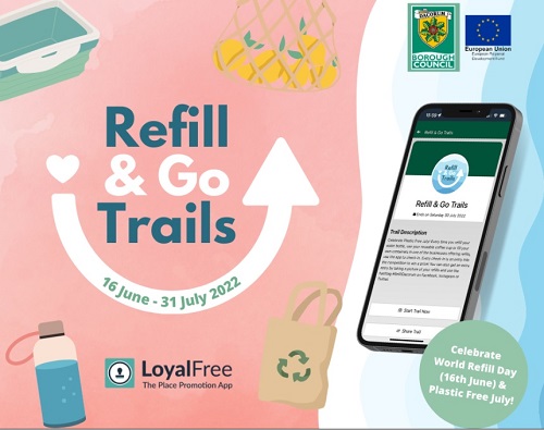 Refill and Go Trails promotional poster